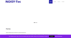Desktop Screenshot of noisy-tec.de